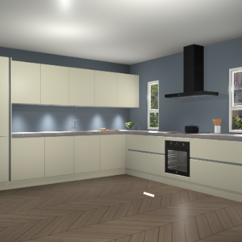 Magnolia greeploze keuken Solola 86966