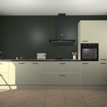 Magnolia hoogglans keuken Leuven 49950