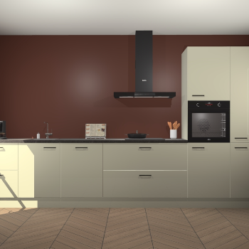 Magnolia hoogglans keuken Leuven 49951