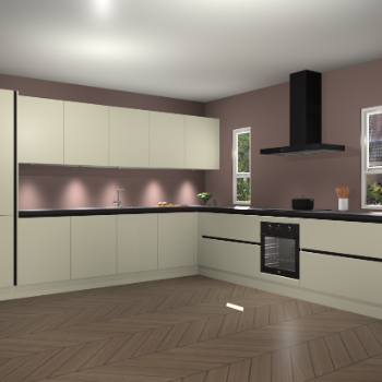 Magnolia greeploze keuken Solola 86975