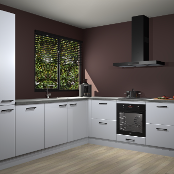 Sneeuwwitte keuken Benidorm 50487