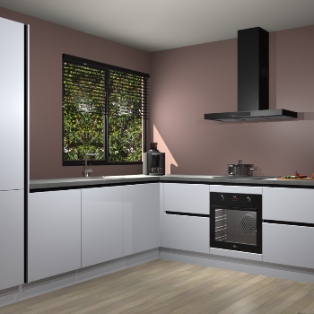 Sneeuwwitte greeploze keuken Benidorm 50489