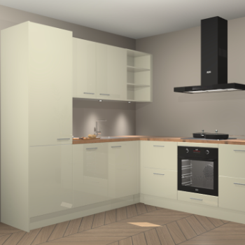 Magnolia hoogglans keuken Turek 80868