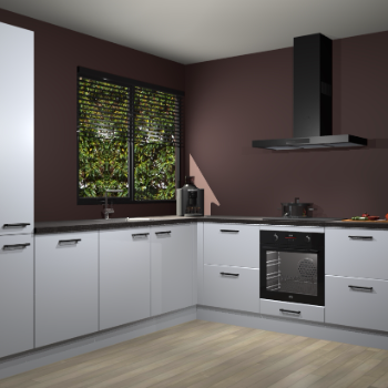 Sneeuwwitte keuken Benidorm 50508