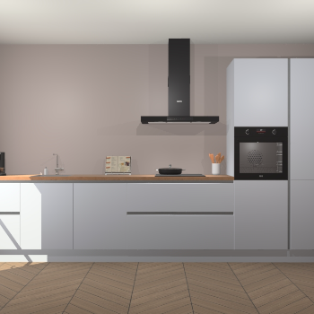 Sneeuwwitte greeploze keuken Leuven 48569