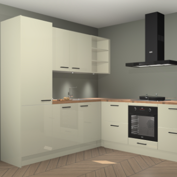 Magnolia hoogglans keuken Turek 80870