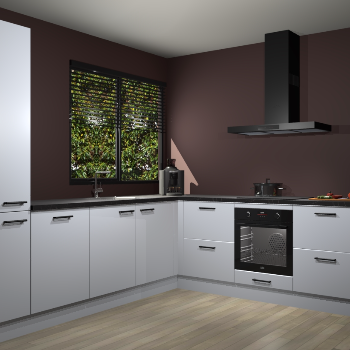 Sneeuwwitte keuken Benidorm 50544