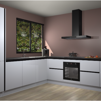 Sneeuwwitte greeploze keuken Benidorm 50552