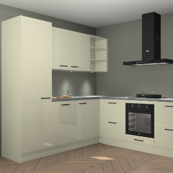 Magnolia hoogglans keuken Turek 80889