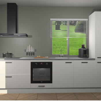 Zijdegrijze keuken Antigua 46537