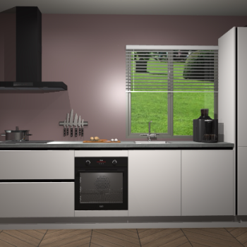 Zijdegrijze greeploze keuken Antigua46540