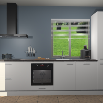 Zijdegrijze keuken Antigua 46589