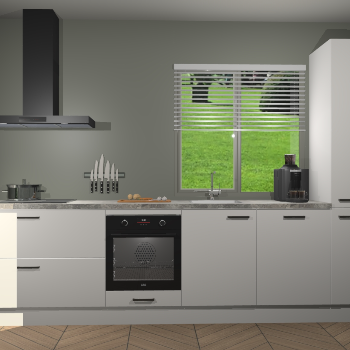 Zijdegrijze keuken Antigua 46605