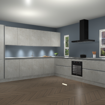 Beton Opal greeploze keuken Solola 87675