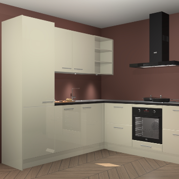 Magnolia hoogglans keuken Turek 80940