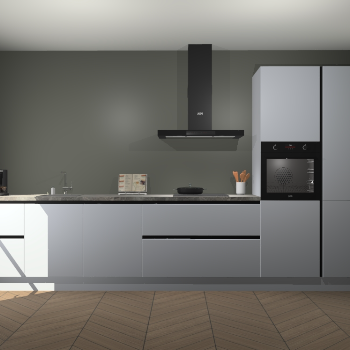 Sneeuwwitte greeploze keuken Leuven 48762