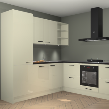 Magnolia hoogglans keuken Turek 80943