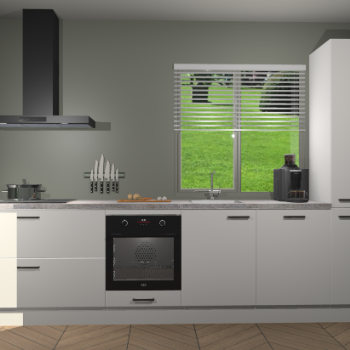 Zijdegrijze keuken Antigua 46639