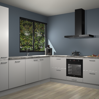 Zijdegrijze keuken Benidorm 50691