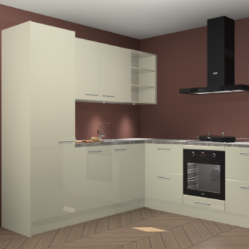 Magnolia hoogglans keuken Turek 80946