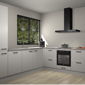 Zijdegrijze keuken Benidorm 50734