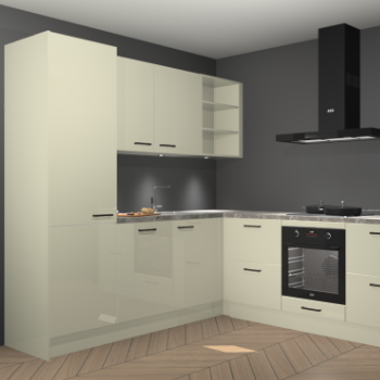 Magnolia hoogglans keuken Turek 80951