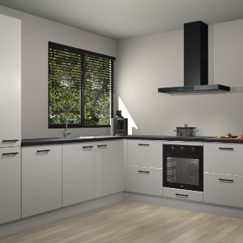 Zijdegrijze keuken Benidorm 50748