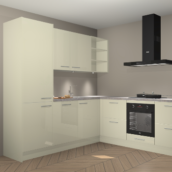 Magnolia hoogglans keuken Turek 84187