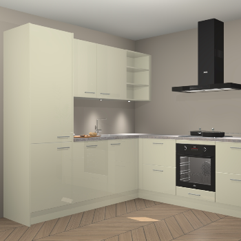 Magnolia hoogglans keuken Turek 84199