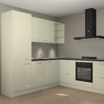 Magnolia hoogglans keuken Turek 84223