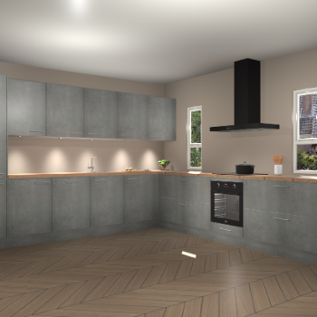 Beton Parelgrijs keuken Solola 87729