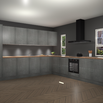 Beton Parelgrijs keuken Solola 87730