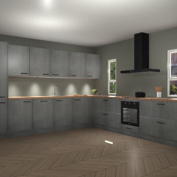 Beton Parelgrijs keuken Solola 87732