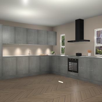 Beton Parelgrijs keuken Solola 87739