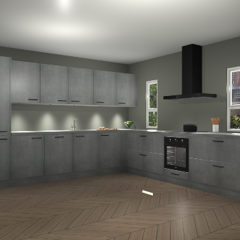 Beton Parelgrijs keuken Solola 87742