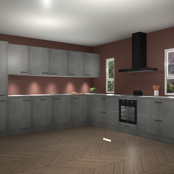 Beton Parelgrijs keuken Solola 87743