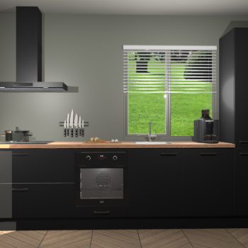 Zwarte keuken Antigua 46943