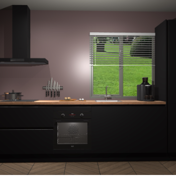 Zwarte greeploze keuken Antigua 46945