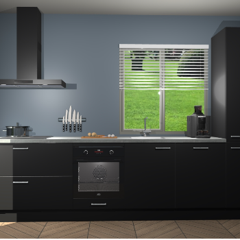 Zwarte keuken Antigua 46961