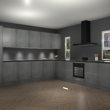 Beton Parelgrijs keuken Solola 87749