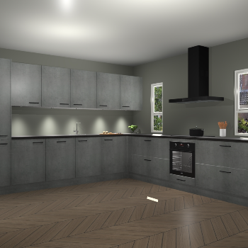 Beton Parelgrijs keuken Solola 87751