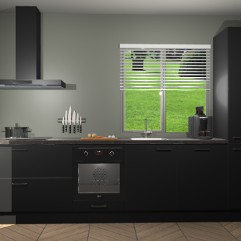 Zwarte keuken Antigua 46989