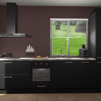 Zwarte keuken Antigua 46991