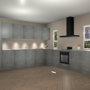 Beton Parelgrijs keuken Solola 87755