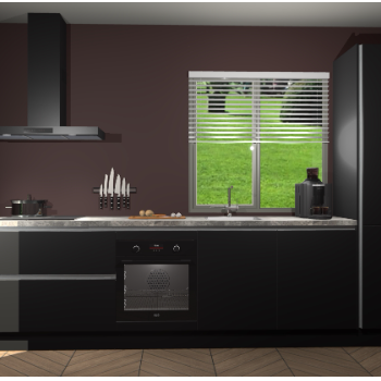 Zwarte greeploze keuken Antigua 46993