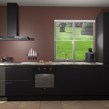 Zwarte keuken Antigua 46994