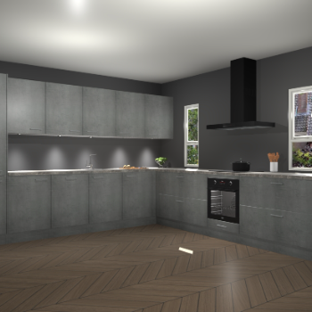 Beton Parelgrijs keuken Solola 87756