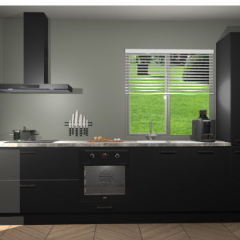 Zwarte keuken Antigua 46995