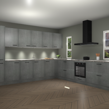 Beton Parelgrijs keuken Solola 87758