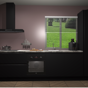 Zwarte greeploze keuken Antigua 46996